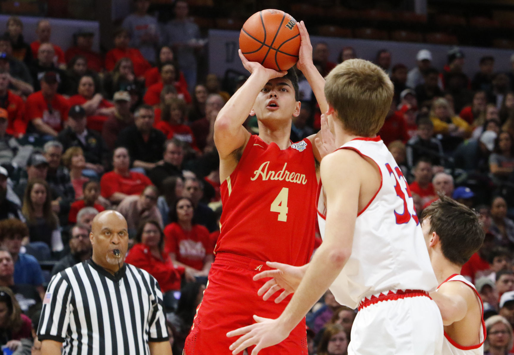 Gallery: Boys basketball Class 2A state final - Andrean vs. Linton-Stockton